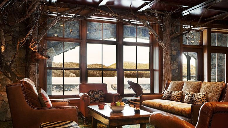 <b>Lake Placid Lodge Lobby</b>. Images powered by <a href="https://www.leonardoworldwide.com/" title="Leonardo Worldwide" target="_blank">Leonardo</a>.