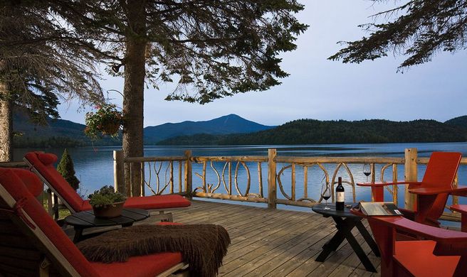 Lake Placid Lodge Exterior