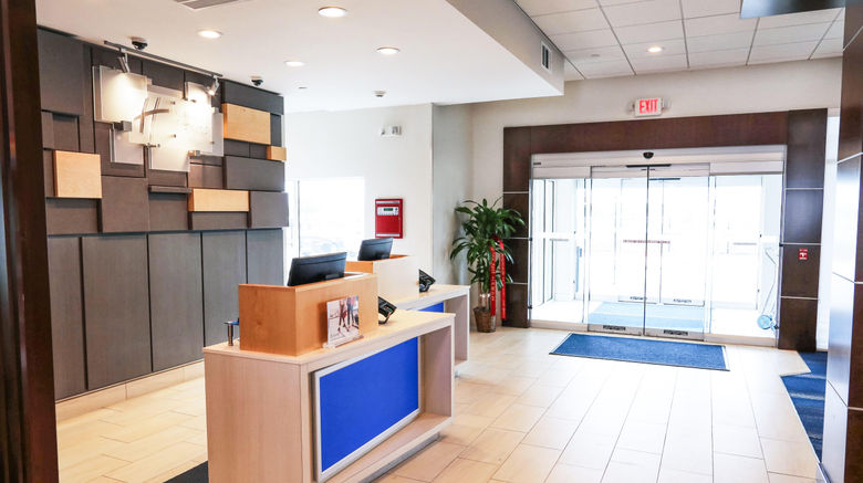 <b>Holiday Inn Express/Stes IAH - Beltway 8 Lobby</b>. Images powered by <a href="https://www.leonardoworldwide.com/" title="Leonardo Worldwide" target="_blank">Leonardo</a>.