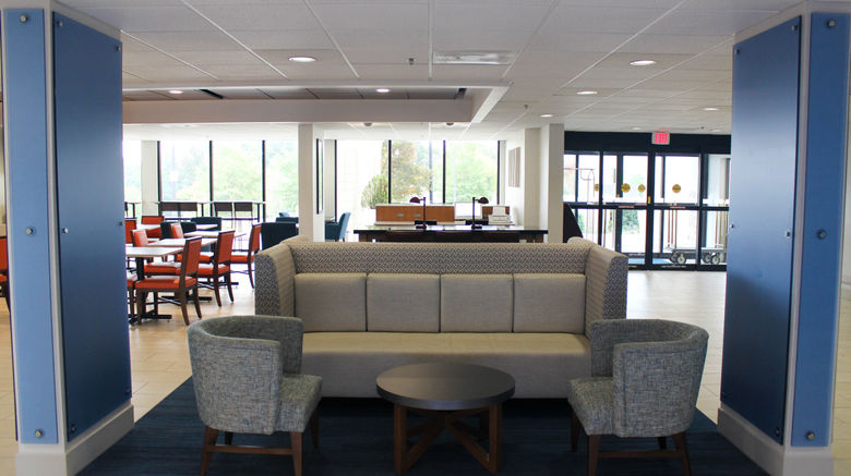 <b>Holiday Inn Express Lobby</b>. Images powered by <a href="https://www.leonardoworldwide.com/" title="Leonardo Worldwide" target="_blank">Leonardo</a>.