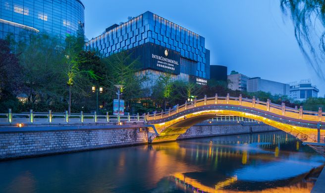 Intercontinental Jinan City Center Exterior