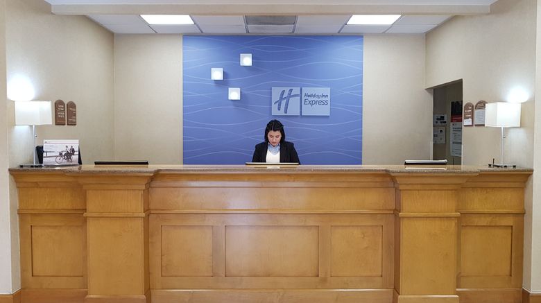 <b>Holiday Inn Express Lobby</b>. Images powered by <a href="https://www.leonardoworldwide.com/" title="Leonardo Worldwide" target="_blank">Leonardo</a>.