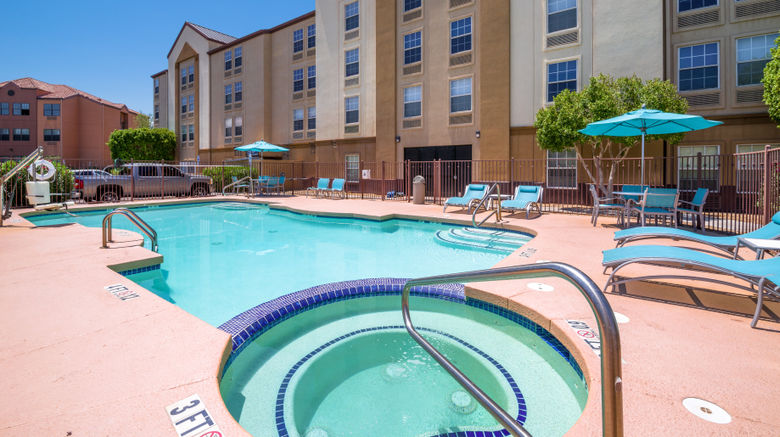 <b>Holiday Inn Express/Suites Phoenix Arpt Pool</b>. Images powered by <a href="https://www.leonardoworldwide.com/" title="Leonardo Worldwide" target="_blank">Leonardo</a>.