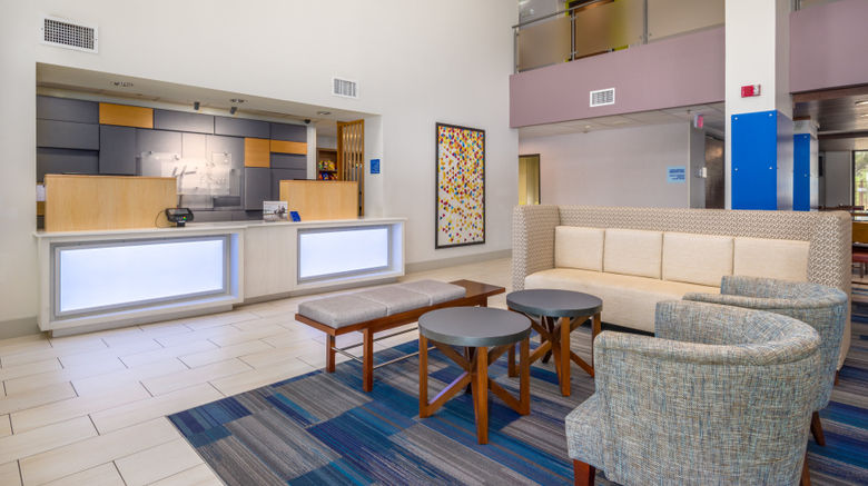<b>Holiday Inn Express/Suites Phoenix Arpt Lobby</b>. Images powered by <a href="https://www.leonardoworldwide.com/" title="Leonardo Worldwide" target="_blank">Leonardo</a>.