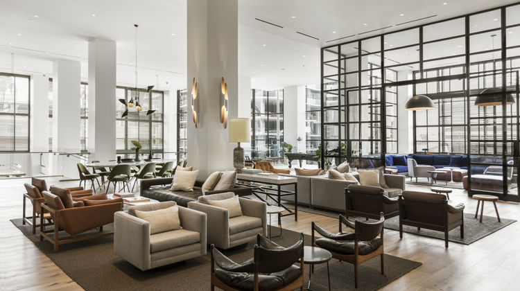 The Kimpton Everly Hotel Lobby