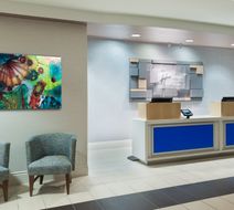 Holiday Inn Express & Suites Plantation Lobby