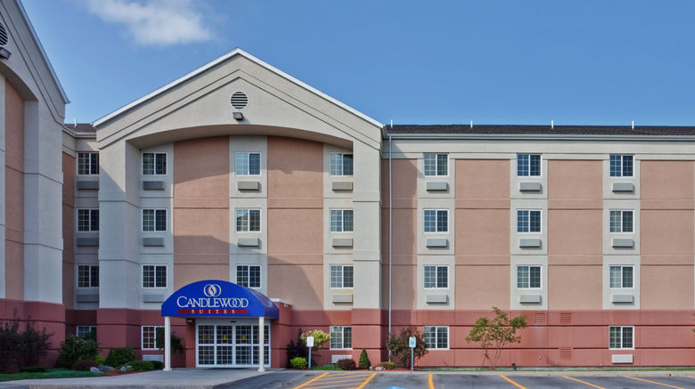 <b>Candlewood Suites Syracuse-Airport Exterior</b>. Images powered by <a href="https://leonardo.com/" title="Leonardo Worldwide" target="_blank">Leonardo</a>.