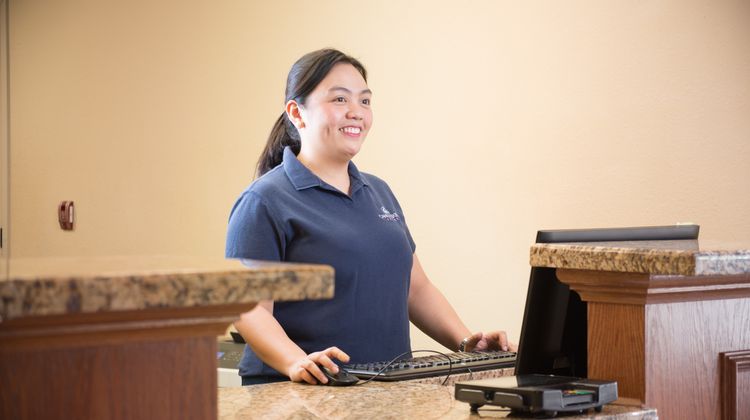 Candlewood Suites Wake Forest Lobby
