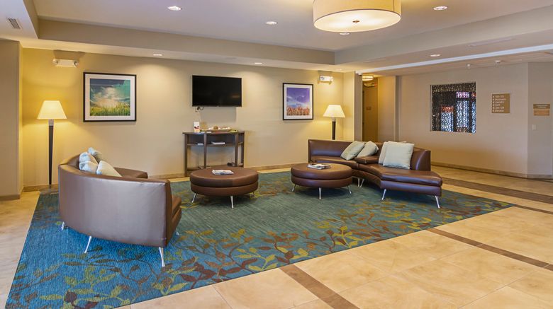 <b>Candlewood Suites Pensacola Lobby</b>. Images powered by <a href="https://www.leonardoworldwide.com/" title="Leonardo Worldwide" target="_blank">Leonardo</a>.