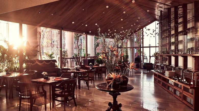 <b>The Myst Dong Khoi Hotel Restaurant</b>. Images powered by <a href=https://www.travelagewest.com/Hotels/Ho-Chi-Minh-City-Vietnam/