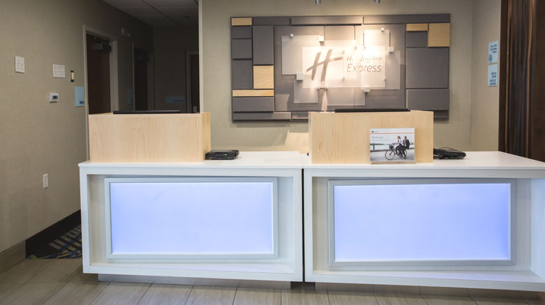 <b>Holiday Inn Express of Wilmington Lobby</b>. Images powered by <a href="https://www.leonardoworldwide.com/" title="Leonardo Worldwide" target="_blank">Leonardo</a>.