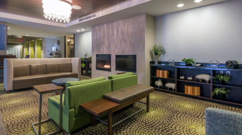 <b>Holiday Inn Express and Suites Hays Lobby</b>. Images powered by <a href="https://www.leonardoworldwide.com/" title="Leonardo Worldwide" target="_blank">Leonardo</a>.