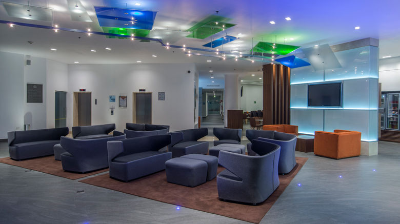 <b>Holiday Inn Express Puebla Lobby</b>. Images powered by <a href="https://www.leonardoworldwide.com/" title="Leonardo Worldwide" target="_blank">Leonardo</a>.