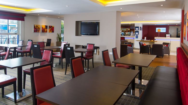 <b>Holiday Inn Express Salford Quays Restaurant</b>. Images powered by <a href="https://www.leonardoworldwide.com/" title="Leonardo Worldwide" target="_blank">Leonardo</a>.