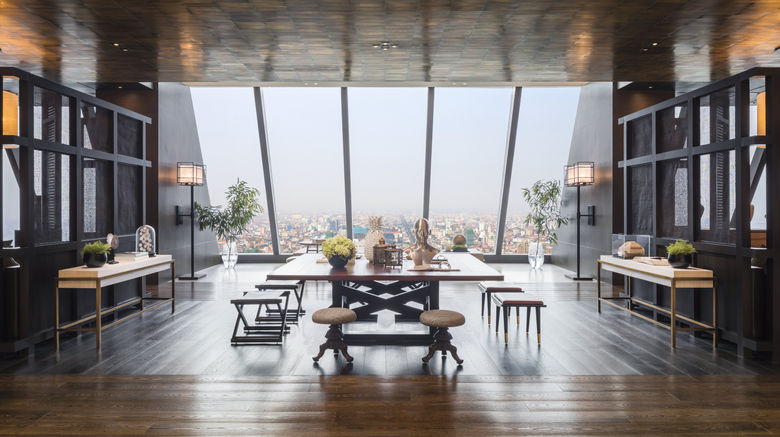<b>Rosewood Phnom Penh Lobby</b>. Images powered by <a href="https://www.leonardoworldwide.com/" title="Leonardo Worldwide" target="_blank">Leonardo</a>.