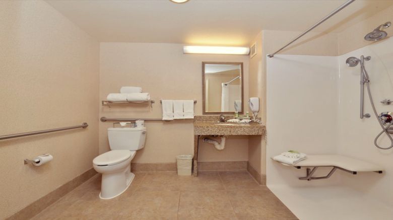 <b>Holiday Inn Express Hotel & Suites Room</b>. Images powered by <a href="https://www.leonardoworldwide.com/" title="Leonardo Worldwide" target="_blank">Leonardo</a>.