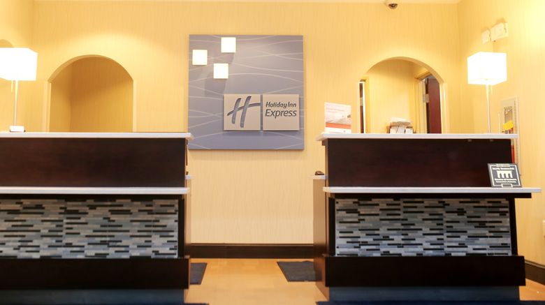 <b>Holiday Inn Express & Stes Southport Lobby</b>. Images powered by <a href="https://www.leonardoworldwide.com/" title="Leonardo Worldwide" target="_blank">Leonardo</a>.