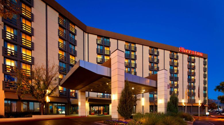 Sheraton Albuquerque Uptown Exterior. Images powered by <a href="http://www.leonardo.com" target="_blank" rel="noopener">Leonardo</a>.
