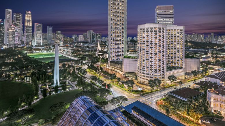 Fairmont Singapore Exterior. Images powered by <a href=https://www.travelweekly-asia.com/Hotels/Singapore-Singapore/