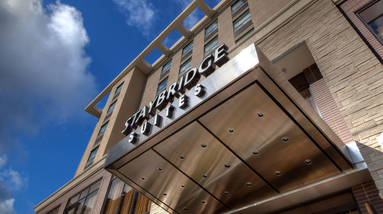 <b>Staybridge Suites Hamilton-Downtown Exterior</b>. Images powered by <a href="https://www.leonardoworldwide.com/" title="Leonardo Worldwide" target="_blank">Leonardo</a>.