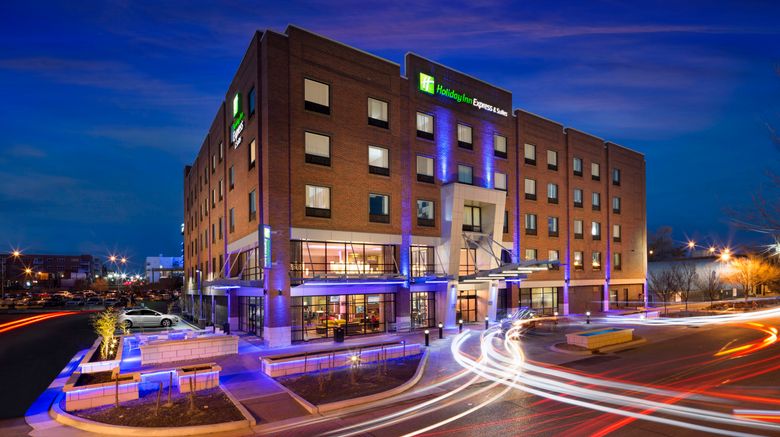 <b>Holiday Inn Express Downtown Bricktown Exterior</b>. Images powered by <a href="https://www.leonardoworldwide.com/" title="Leonardo Worldwide" target="_blank">Leonardo</a>.