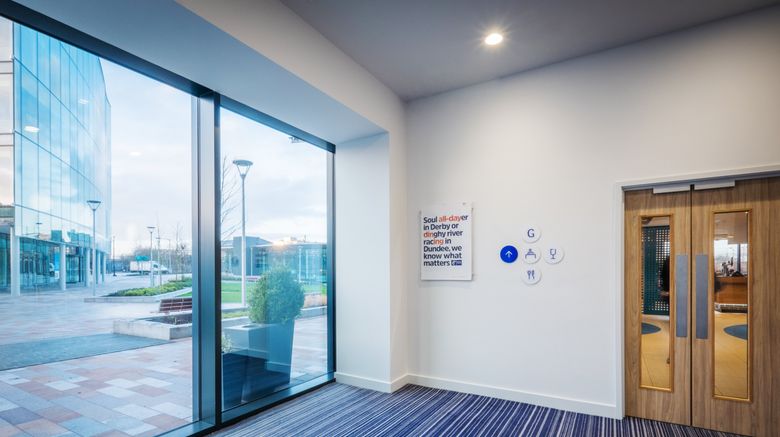 <b>Holiday Inn Express Stockport Lobby</b>. Images powered by <a href="https://www.leonardoworldwide.com/" title="Leonardo Worldwide" target="_blank">Leonardo</a>.