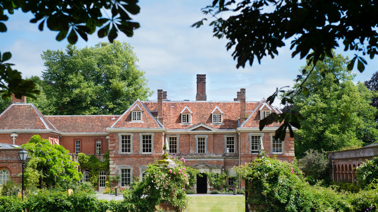 Lainston House Hotel Exterior. Images powered by <a href="https://www.leonardoworldwide.com" target="_blank" rel="noopener">Leonardo</a>.