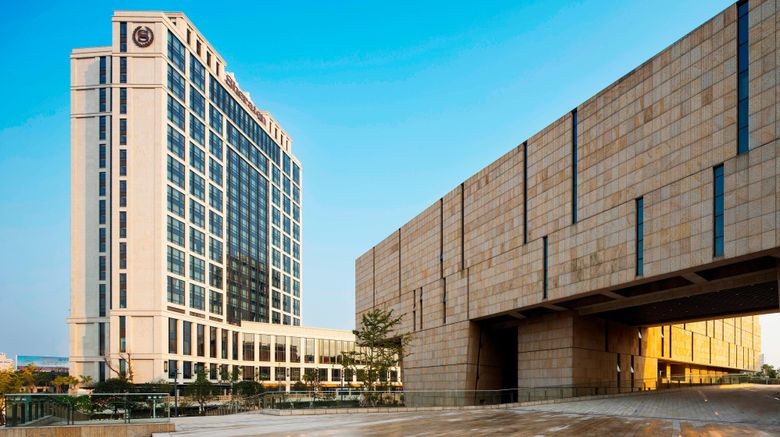 Sheraton Changde Wuling Hotel Exterior. Images powered by <a href="http://www.leonardo.com" target="_blank" rel="noopener">Leonardo</a>.