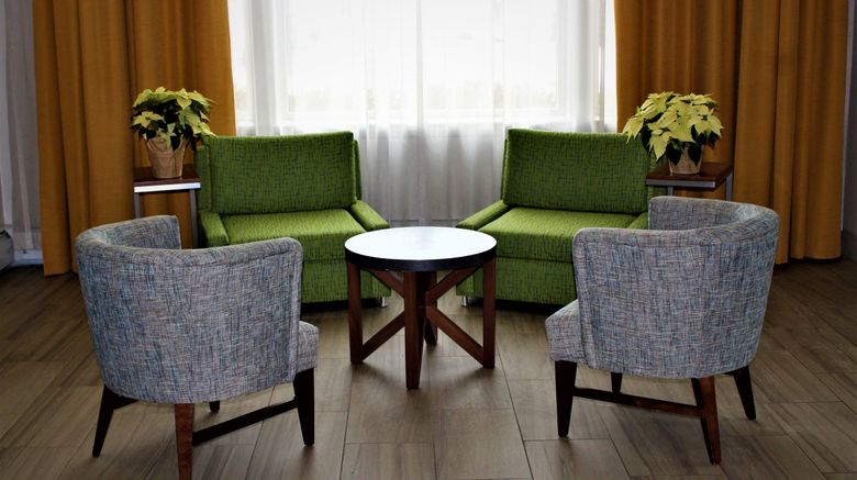 <b>Holiday Inn Express Durham Lobby</b>. Images powered by <a href="https://www.leonardoworldwide.com/" title="Leonardo Worldwide" target="_blank">Leonardo</a>.