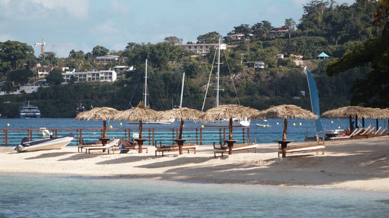 <b>Iririki Island Resort & Spa Beach</b>. Images powered by <a href="https://www.leonardoworldwide.com/" title="Leonardo Worldwide" target="_blank">Leonardo</a>.
