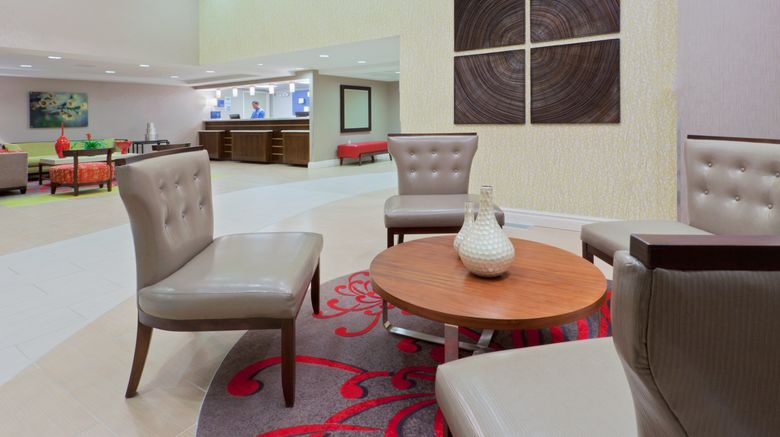 <b>Holiday Inn Express Neptune Lobby</b>. Images powered by <a href="https://www.leonardoworldwide.com/" title="Leonardo Worldwide" target="_blank">Leonardo</a>.
