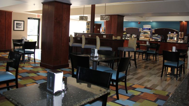 <b>Holiday Inn Express & Suites Restaurant</b>. Images powered by <a href="https://www.leonardoworldwide.com/" title="Leonardo Worldwide" target="_blank">Leonardo</a>.