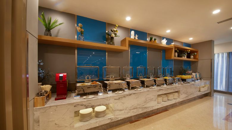 <b>Holiday Inn Express Zhengzhou Zhengdong Restaurant</b>. Images powered by <a href="https://www.leonardoworldwide.com/" title="Leonardo Worldwide" target="_blank">Leonardo</a>.