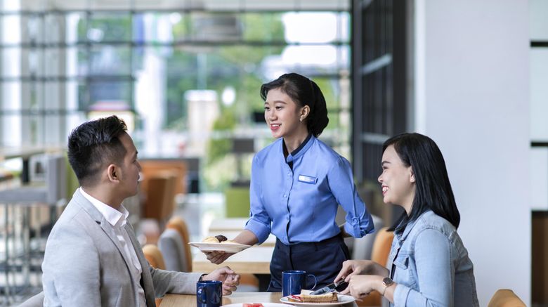 <b>Holiday Inn Express Matraman Restaurant</b>. Images powered by <a href="https://www.leonardoworldwide.com/" title="Leonardo Worldwide" target="_blank">Leonardo</a>.
