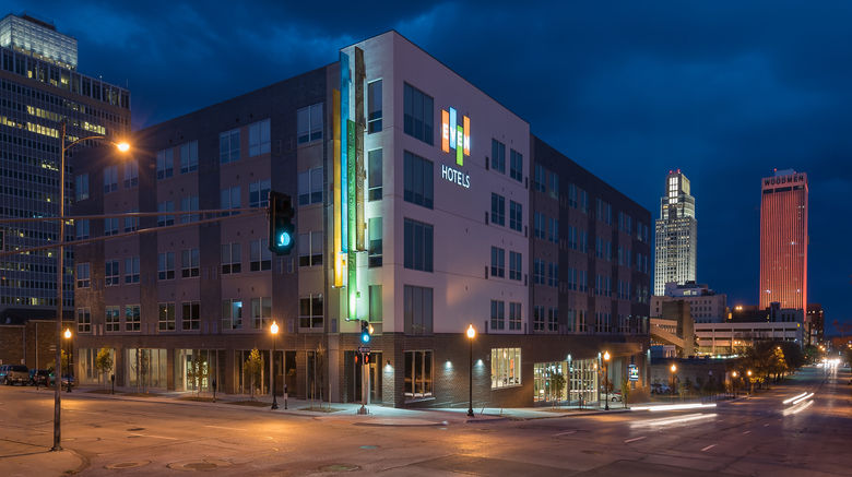 <b>EVEN Hotels Omaha Downtown Exterior</b>. Images powered by <a href="https://www.leonardoworldwide.com/" title="Leonardo Worldwide" target="_blank">Leonardo</a>.