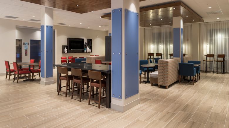 <b>Holiday Inn Express Troy Restaurant</b>. Images powered by <a href="https://www.leonardoworldwide.com/" title="Leonardo Worldwide" target="_blank">Leonardo</a>.