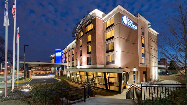 <b>Hotel Indigo College Park Exterior</b>. Images powered by <a href="https://www.leonardoworldwide.com/" title="Leonardo Worldwide" target="_blank">Leonardo</a>.
