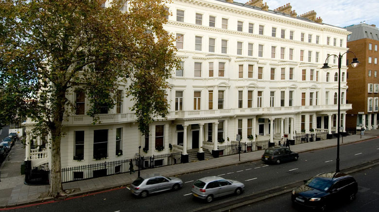 <b>Fraser Suites Queens Gate London Exterior</b>. Images powered by <a href="https://www.leonardoworldwide.com/" title="Leonardo Worldwide" target="_blank">Leonardo</a>.