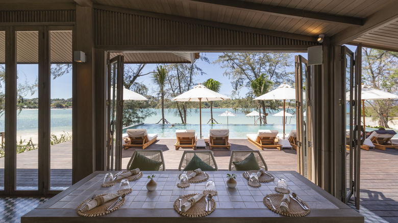 <b>Cape Fahn Hotel, Koh Samui Restaurant</b>. Images powered by <a href="https://www.leonardoworldwide.com/" title="Leonardo Worldwide" target="_blank">Leonardo</a>.