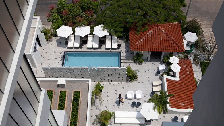 Casa Habita, a Design Hotel Exterior. Images powered by <a href=https://www.travelweekly.com/Hotels/Guadalajara/
