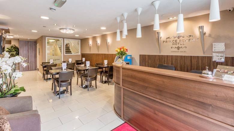 <b>Prince Regent Hotel Excel London Lobby</b>. Images powered by <a href="https://www.leonardoworldwide.com/" title="Leonardo Worldwide" target="_blank">Leonardo</a>.