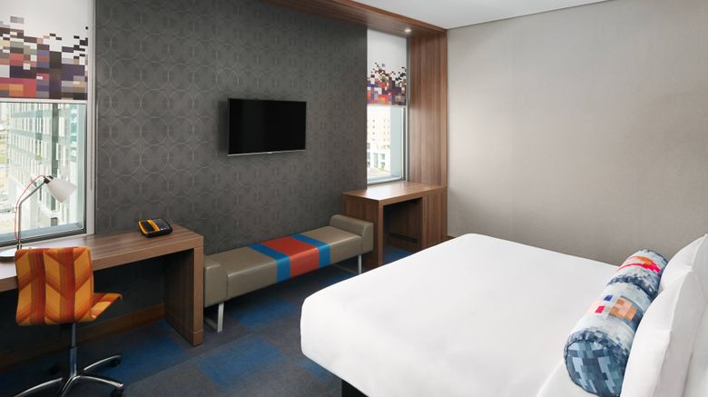 Aloft Riyadh Room. Images powered by <a href="http://www.leonardo.com" target="_blank" rel="noopener">Leonardo</a>.
