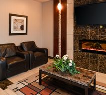 Holiday Inn Express & Sts Edmonton North Lobby