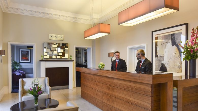 <b>Fraser Suites Queens Gate London Lobby</b>. Images powered by <a href="https://www.leonardoworldwide.com/" title="Leonardo Worldwide" target="_blank">Leonardo</a>.