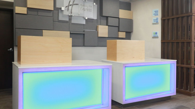 <b>Holiday Inn Express & Suites Lobby</b>. Images powered by <a href="https://www.leonardoworldwide.com/" title="Leonardo Worldwide" target="_blank">Leonardo</a>.