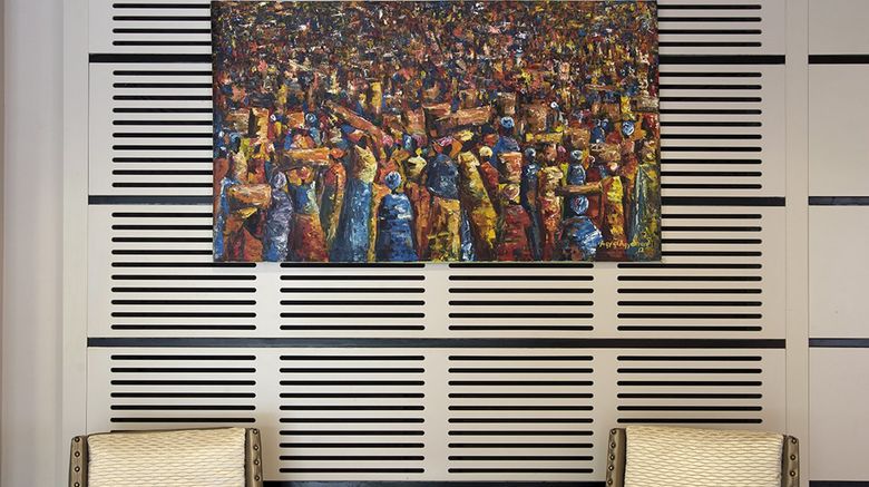 <b>Labadi Beach Hotel Lobby</b>. Images powered by <a href="https://www.leonardoworldwide.com/" title="Leonardo Worldwide" target="_blank">Leonardo</a>.