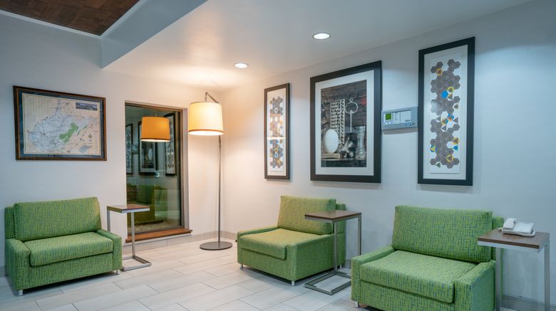 <b>Holiday Inn Express Elkins Lobby</b>. Images powered by <a href="https://www.leonardoworldwide.com/" title="Leonardo Worldwide" target="_blank">Leonardo</a>.