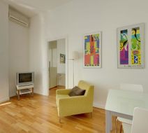 Milan Apartment Rental Lobby
