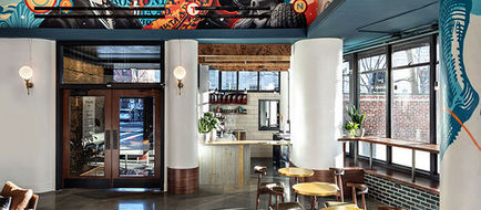 The Revolution Hotel Lobby