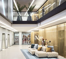 SIDE Design Hotel Hamburg Lobby